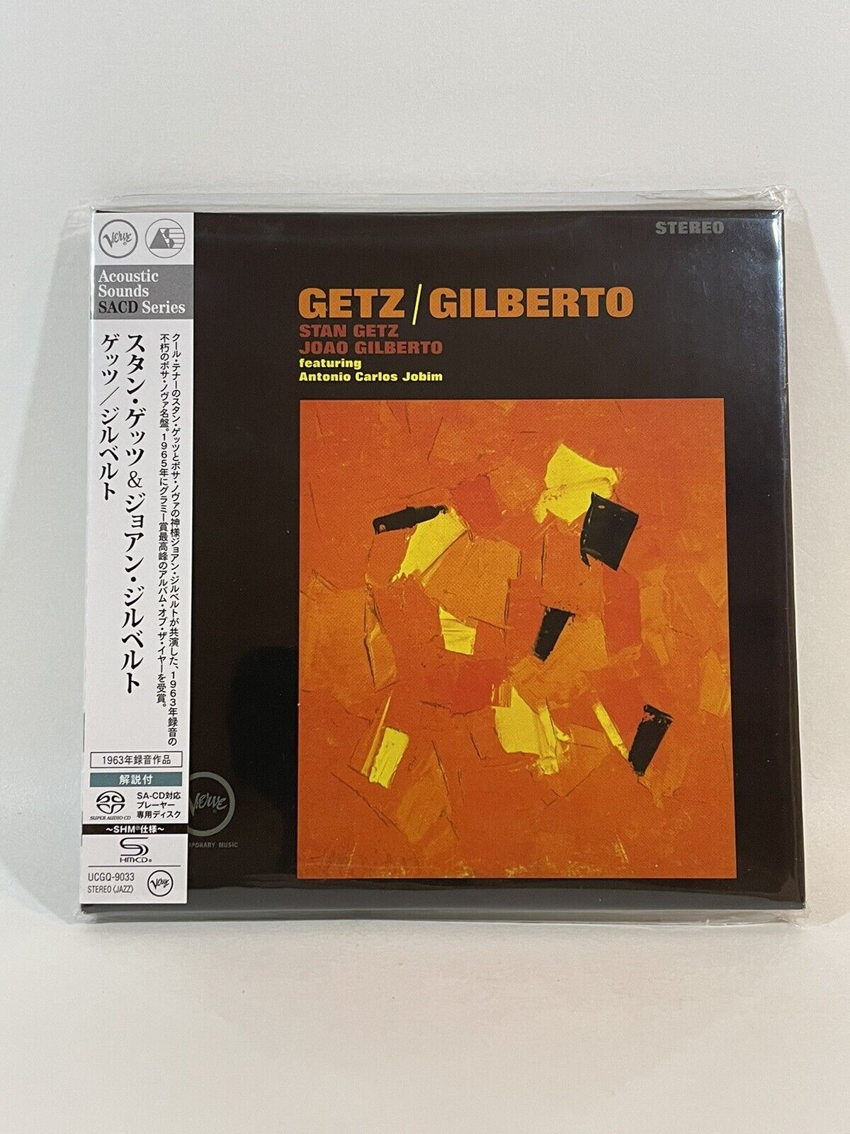 SHM SACD: Getz / Gilberto - Super Audio CD Single Layer Japan Mini LP SEALED