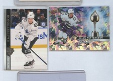 ELIAS PETTERSSON Vancouver Canucks hockey cards lot 2021-22 MVP HART ATTACK +