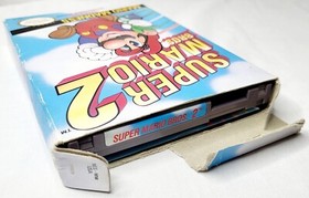 Super Mario Bros. 2 (NES, 1988) W/Manual *TESTED & WORKING* Box Damage
