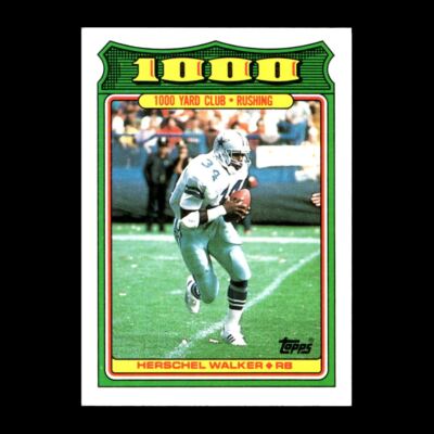 Herschel Walker 1988 Topps Dallas Cowboys #15 R326E 77