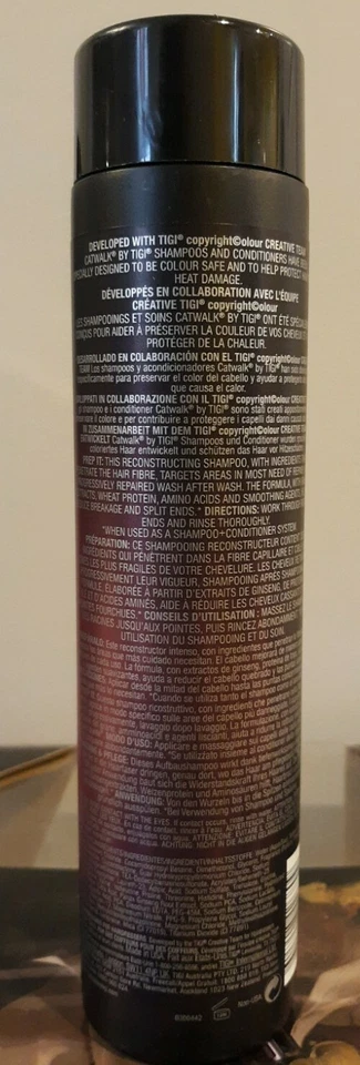 Champú reconstructivo TiGi Catwalk Headshot - 10,14 fl oz  Foto 3 de 4