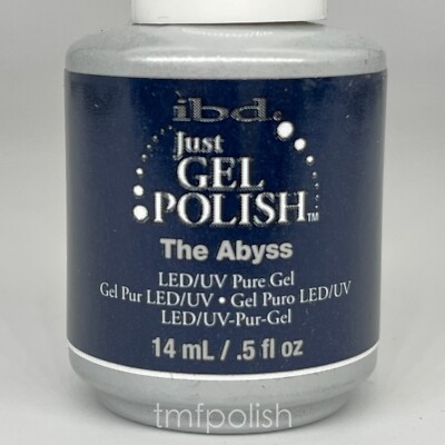 Brand New IBD Just Gel Nail Polish - The Abyss - Full Size