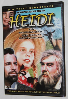 DVD HEIDI 'FEEL GOOD' ADVENTURE SUITABLE FOR THE ENTIRE FAMILY PRIVATE COLLECTIO