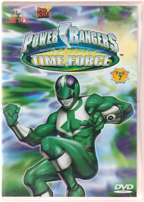 POWER RANGERS TIME FORCE  TEIL 7 EPISODEN 20-22 DVD NEU & ORIGINAL VERPACKT.  #