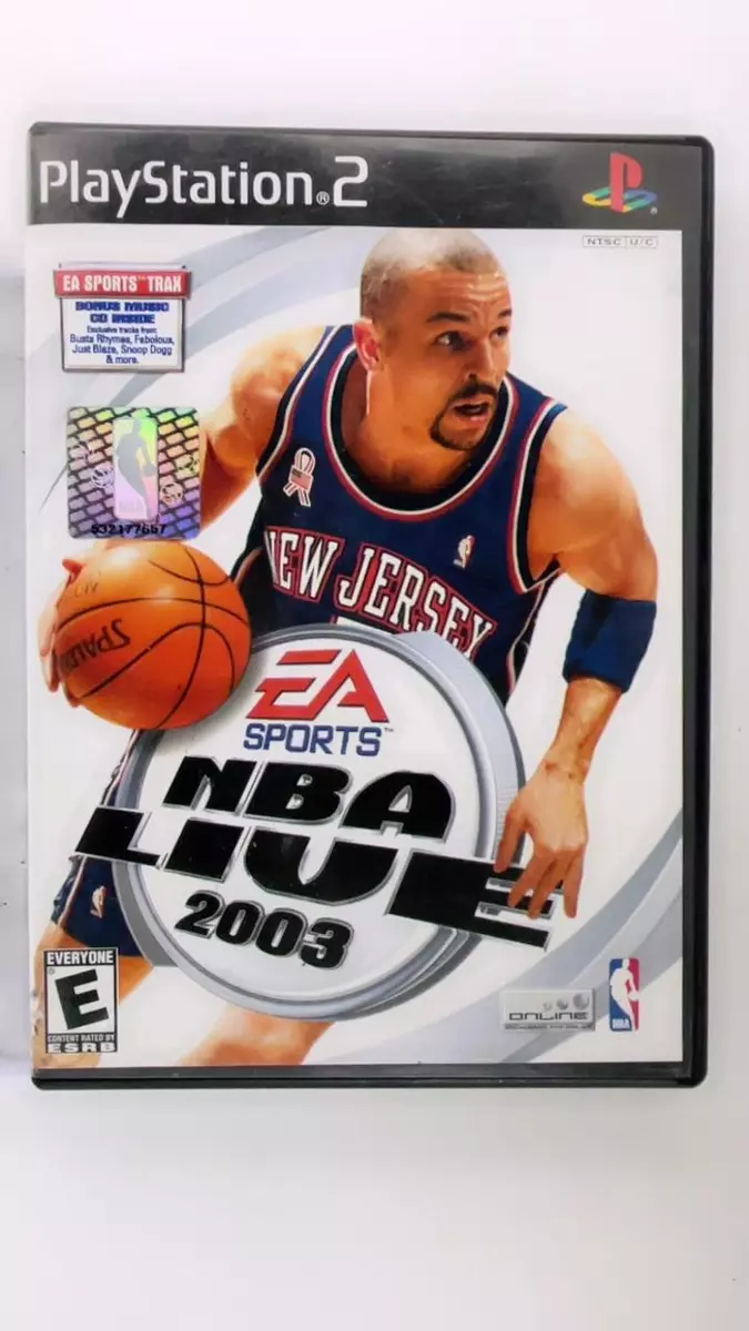 NBA Live 2003 Sony PlayStation 2 2002 European Version CIB