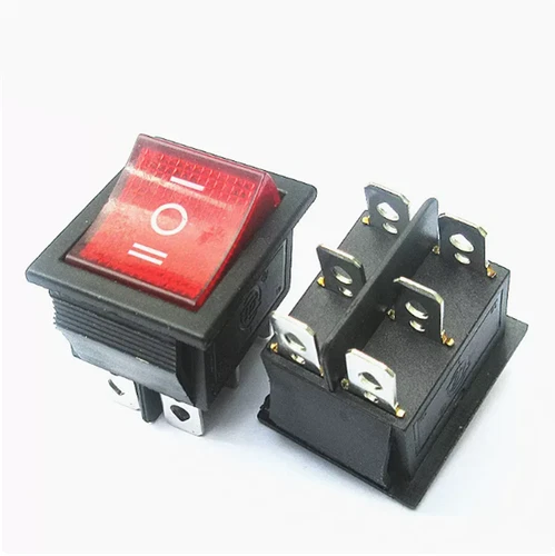 KCD4 Schiffstyp Wippschalter Schalter Reset 4/6 Pin 2/3-Position 16A 250VAC - Picture 19 of 28