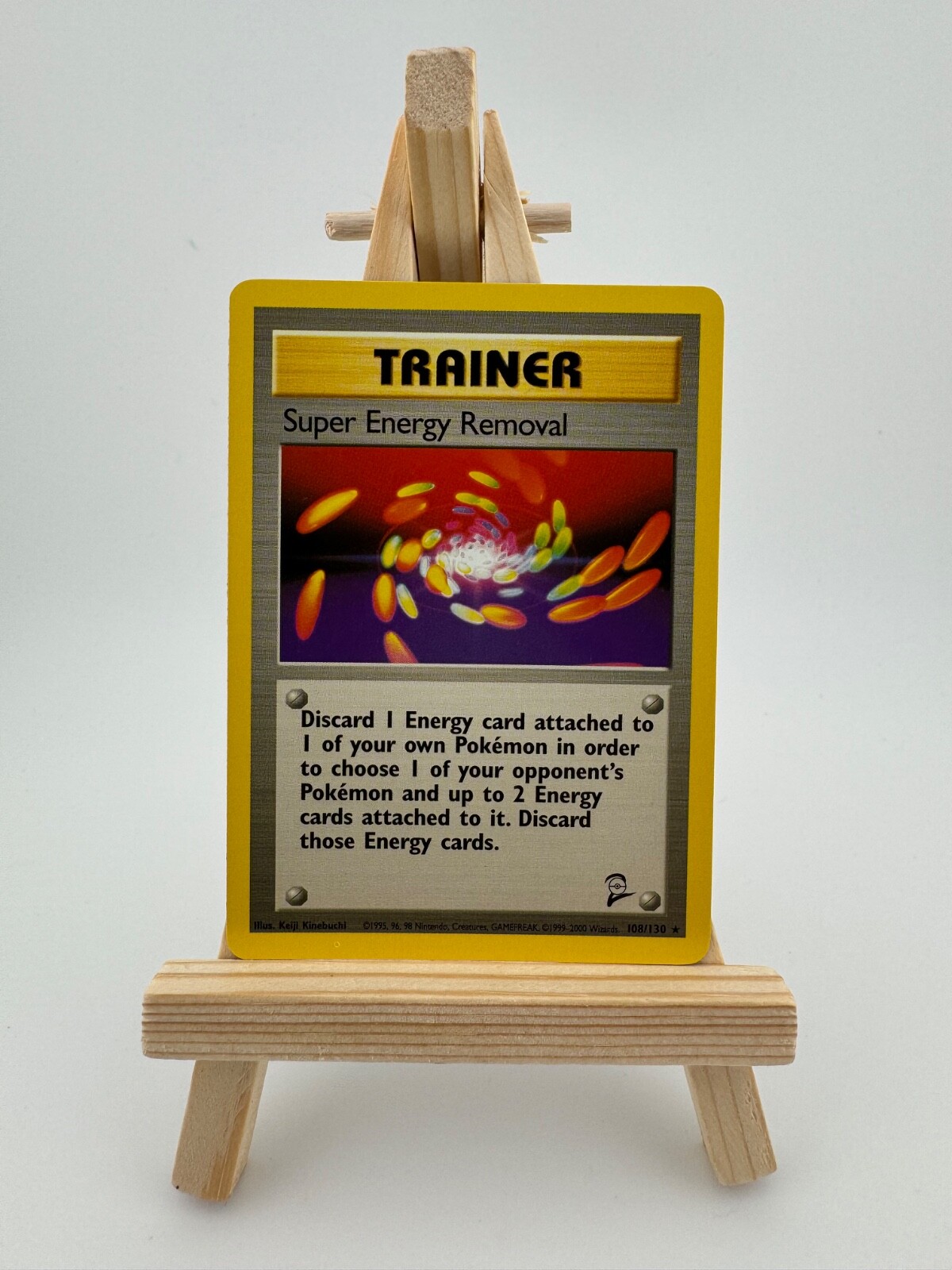 Super Energy Removal - Base Set 2 - 108/130 - Rare - Pokemon Card - LP
