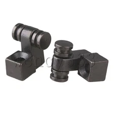 1 Pair Nickel-black Metal Roller String Trees for Guitar