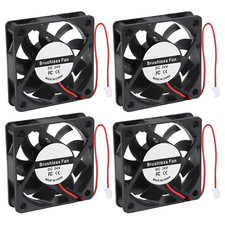 4PCS 60Mm Fan 6010 24V Fan 60X60X10Mm Brushless Cooling Fan 60Mm DC Computer Cas