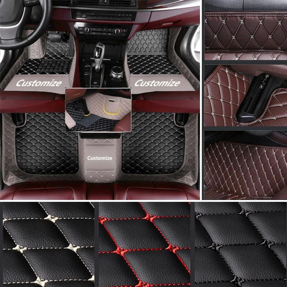 For Ford Car Floor Mats Luxury Carpet Custom Waterproof Auto Liners All Models - Изображение 3 из 4