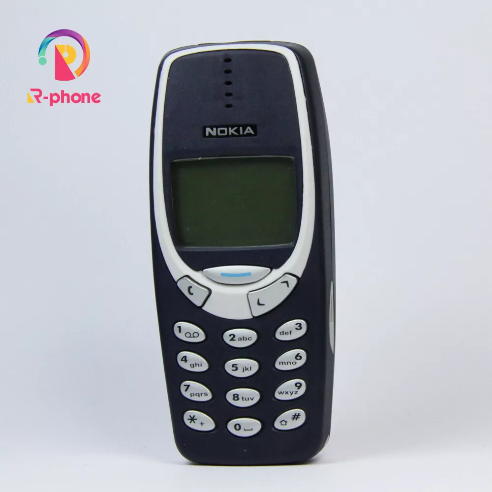 Nokia 3310 Navy blue Unlocked 2G GSM 900/1800 Mobile Phone - with