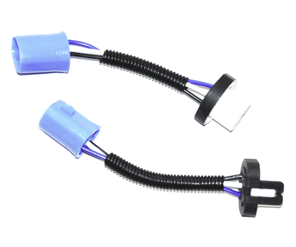 HIGH temp ceramic 9007 9004 POWER Connectors HID Xenon mustang socket headlights - Image 2 of 4