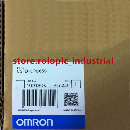 New In Box Original Omron CPU Unit Module CS1D-CPU65S CS1DCPU65S