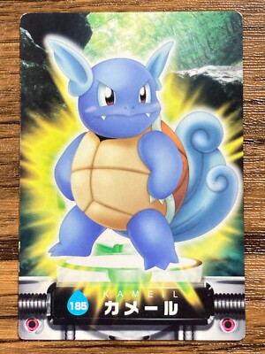 Pokemon Advanced Generation Zukan Card Wartortle Japan Pocket