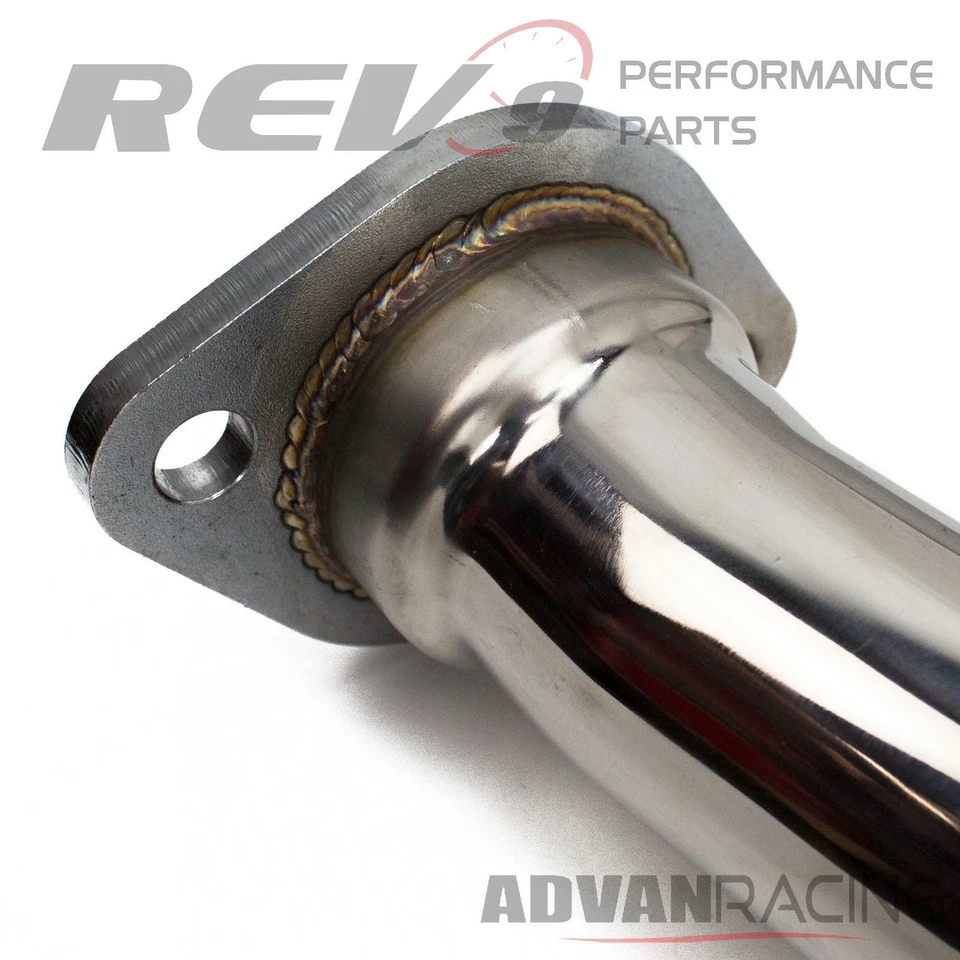 Kit de escape trasero gato salida única acero inoxidable Rev9 para SCION FR-S 13-16 4"... Foto 3 de 4