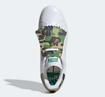New! BAPE X ADIDAS Size M8.5 / W9.5 Stan Smith Golf 30th