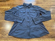 Merrell Shirt Womens M Gray Select Performix + Wick Running Jogging Active