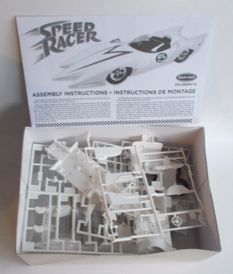 Polar Lights Speed Racer Mach 5 Race Car Model Kit | eBay