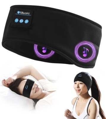 Bluetooth Sports Sleep Headset, with Ultra-Thin high-Definition Stereo Speakers