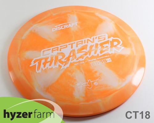 Discraft FIRST RUN GANNON SWIRL ESP CAPTAIN'S THRASHER *Pick a fave!* Hyzer Farm - Picture 19 of 66