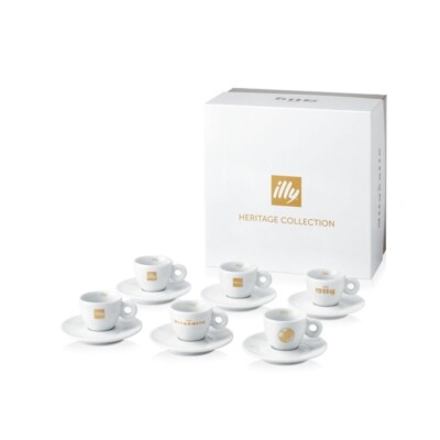 ILLY ART COLLECTION - Heritage limited edition set six Illy