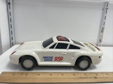 Vintage Rare Porsche 959 Macho Mach Twin Turbo 9  Battery Operated Police Car
