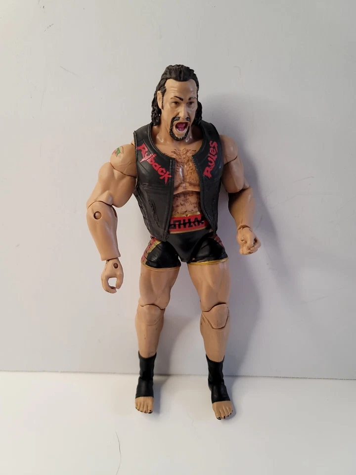 Figura de acción Scott Hall WCW Smash n Slam Nuevo Orden Mundial Juguete Ruback Rules 2014 Foto 3 de 4