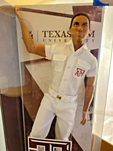 Texas A&M University Ken Barbie Aggie Yell Leader AA X9208 MINT NRFB **RARE**