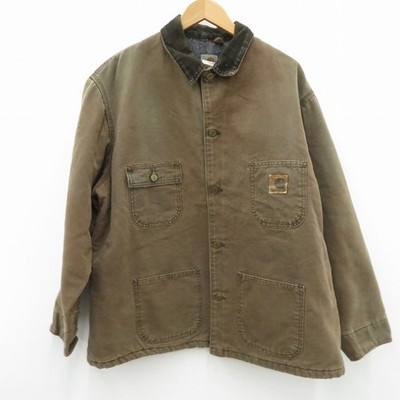 Seto Ohashi Store Used Carhartt Outerwear Coat C02 Cht Brown Size Xl 93