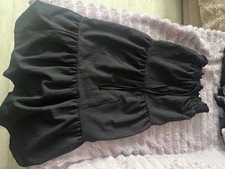 Shein L Black Gypsy Skirt