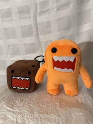 Domo Kun Plush 7  Plush Mascot Kellytoy And 4  Dice Lot Of 2