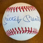Mickey Mantle Signed Autographed American League Baseball Ball JSA LOA Yankees