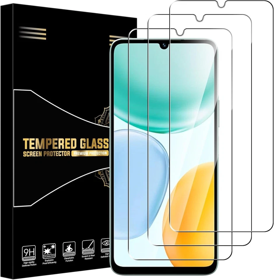 BNBUKLTD® For Honor X5c Plus Screen Protector Tempered Glass 9H Hardness