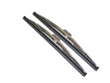 2x Edelstahl Scheibenwischer Wischerblätter Chrom look für BMW 503