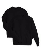 Hanes Sweatshirt 2-Pack Men's EcoSmart Crewneck Fleece Soft Classic Value S-5XL