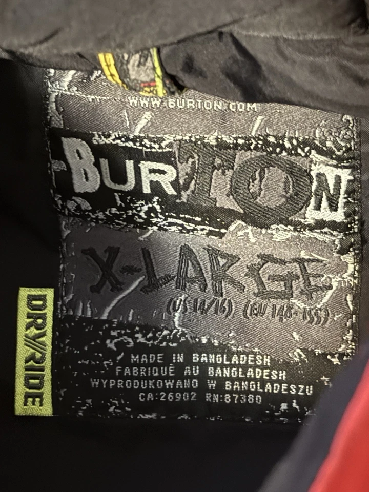 Chaqueta de snowboard Burton Dryride juvenil talla XL 14/16 Foto 4 de 4