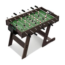 SereneLife Folding Foosball Table, 4  x 2  Full Competition Size Fol