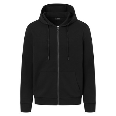 JOOP! Men's Sweat Jacket With Hood - Stratos, Zipper, Solid Color