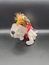 Disney Store Oliver and Company Dodger Dog Bean Bag Plush Stuffed Toy NWT 