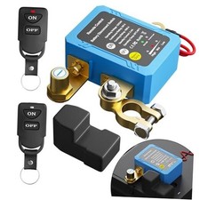 Remote Battery Disconnect Switch 12V, 240A, Kill Switch for Car Prevent Black