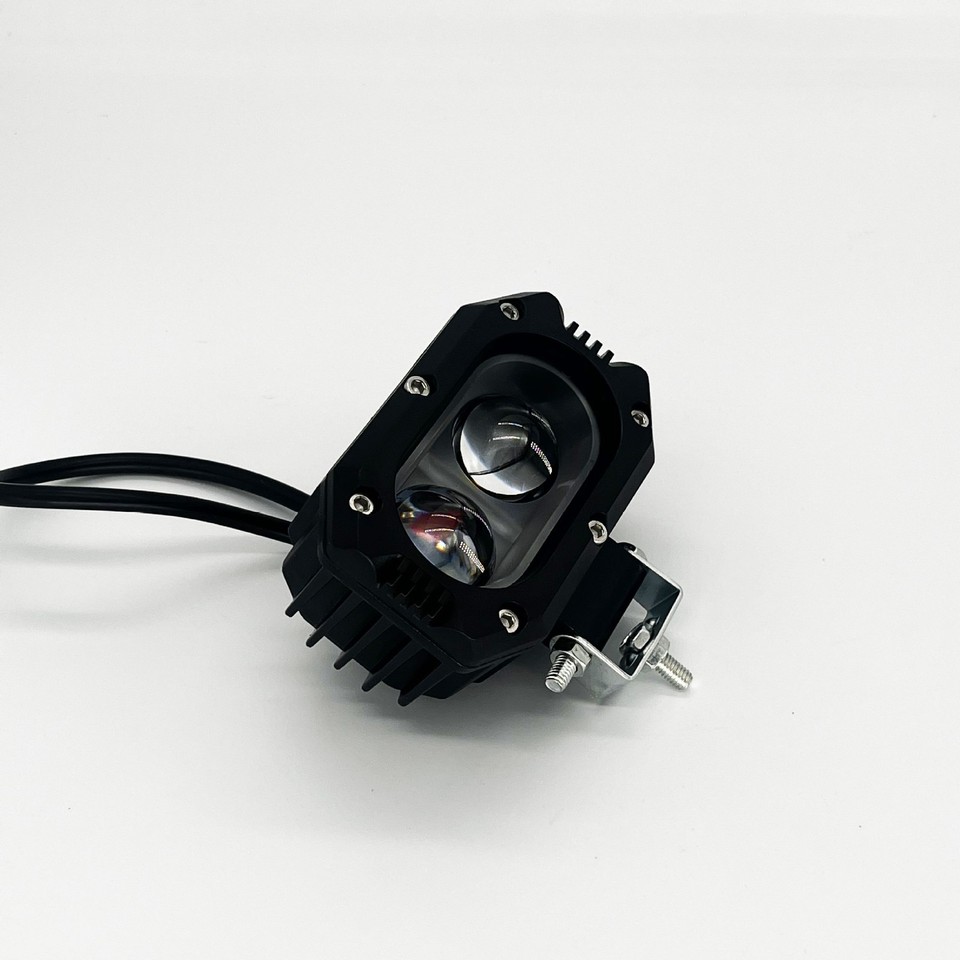 2x 4 INCH White Driving Fog Spot Lights LED Headlight Motorcycle ...