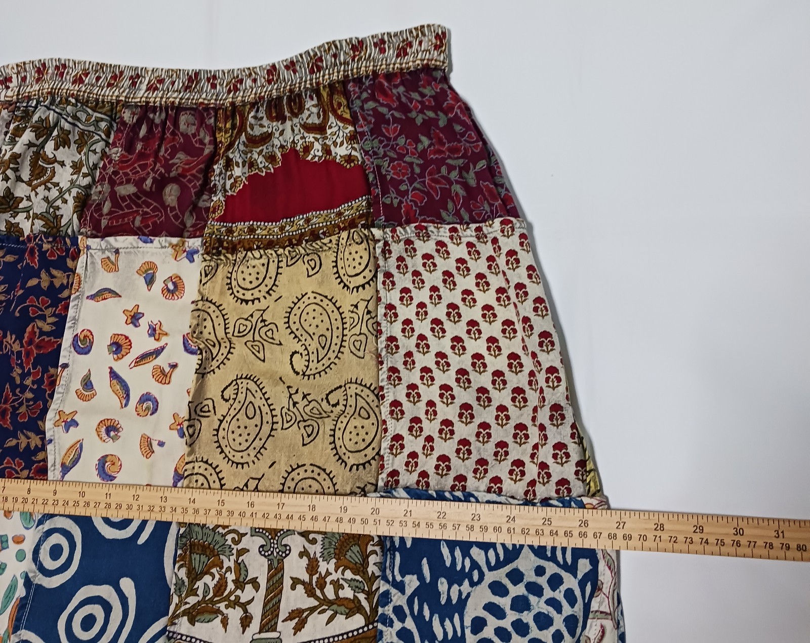 Sacred Threads Vintage Women's Patchwork Maxi Ski… - image 12