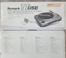 Numark TT USB Professional DJ Turntable W/ Cord Excelent Condition