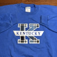 Vintage University Of Kentucky Wildcats Basketball Women Sweatshirt Crewneck XL