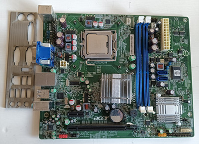 Acer Veriton X275 Mainboard G41D01-1.0-6KSH Sockel 775 Systemplatine mit CPU