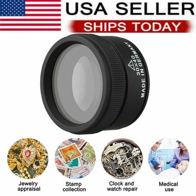 40x Magnifying Glass Eye Loop Optical Magnifier Jewelry Watch Repair Tool USA