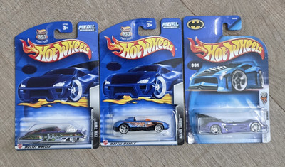 Hot Wheels Joker Evil Twin, Bane & Batman First Edition