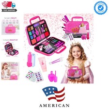 Princess Kids Makeup Kit for Girl - Real, Non Toxic Makeup for Kids kit with ...