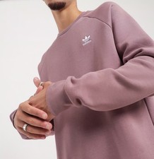 Adidas Originals Essentials Trefoil Men  s Large Crewneck Sweatshirt