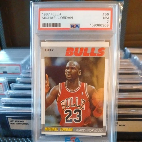 1987-88 Fleer - Michael Jordan #59